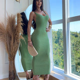 Vestido Longo colado decote costas Fashion Ano novo