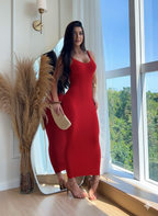 Vestido Longo colado decote costas Fashion Ano novo